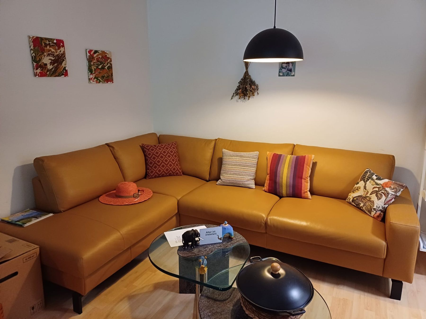 Livique Sofas: Ecksofa echtleder – Neu (gemäss Beschreibung) aus Gelfingen von wondertuete 1