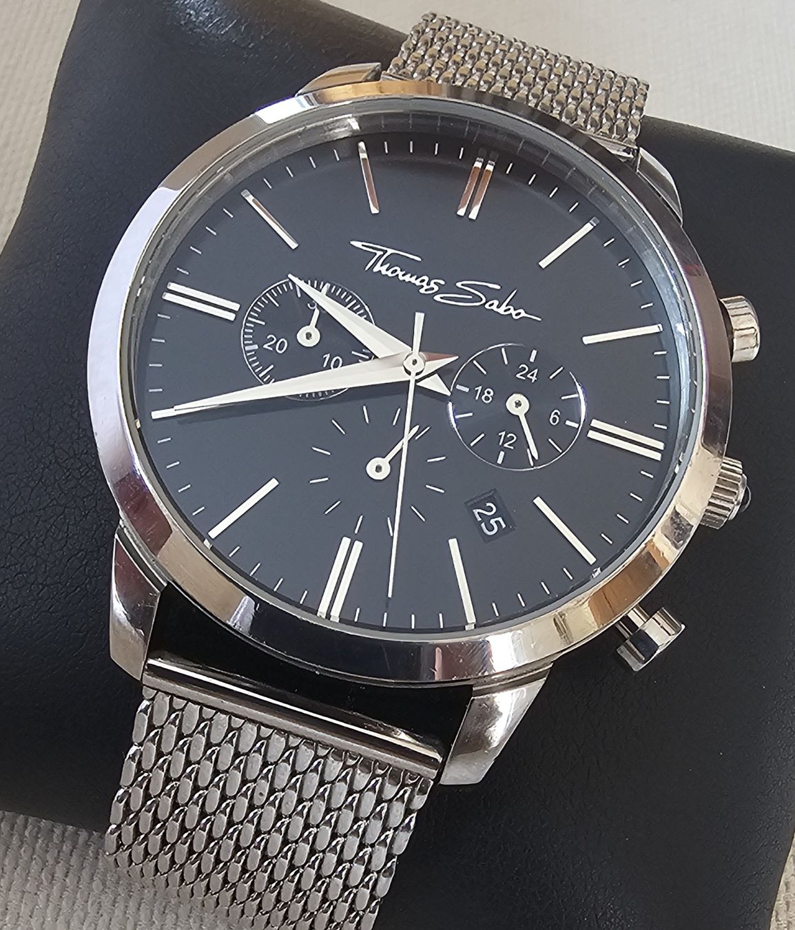 Thomas Sabo Orologi: Thomas Sabo Chronograph Elegante Herrenuhr 45.5mm  – Usato da Speicher venduto da Lemore 1