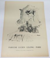 Alte Werbung Parfüm Lucien Lelong, Katz Galerie