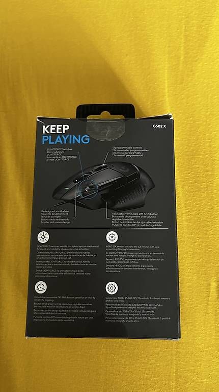 Mouse: Logitech G502 X  Gaming-Maus – Usato da Kloten venduto da pet_x8dj 1