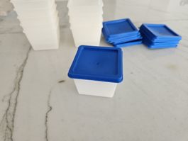 12er Set kleine Aufbewahrungsboxen mit Deckel, neuwertig, To