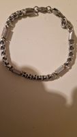Silberfarbenes Stall Herrenarmband, von fosil