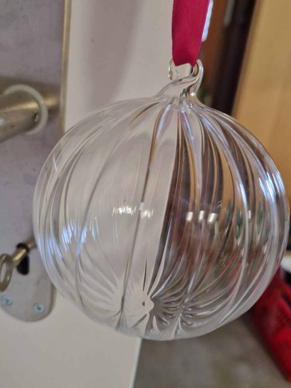 Tutte le decorazioni: 3 originelle wunderschöne Glas - Dekokugeln – Usato da Weggis venduto da Oswadan 3