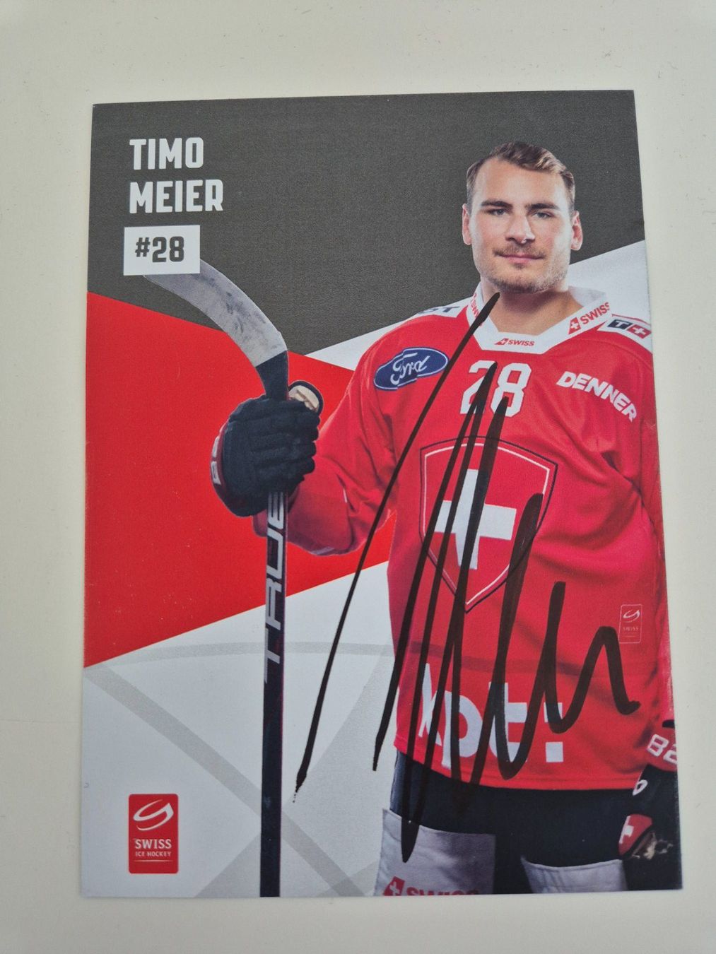Autografi: Autogrammkarte Tim Meier Originalunterschrift – Nuovo (secondo la descrizione) da Eglisau venduto da nicij79