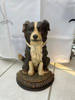 Antiker Türstopper Hund (Border Collie)