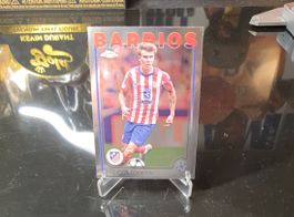 Carte Chrome Réfracteur Paul Barrios Atletico Madrid
