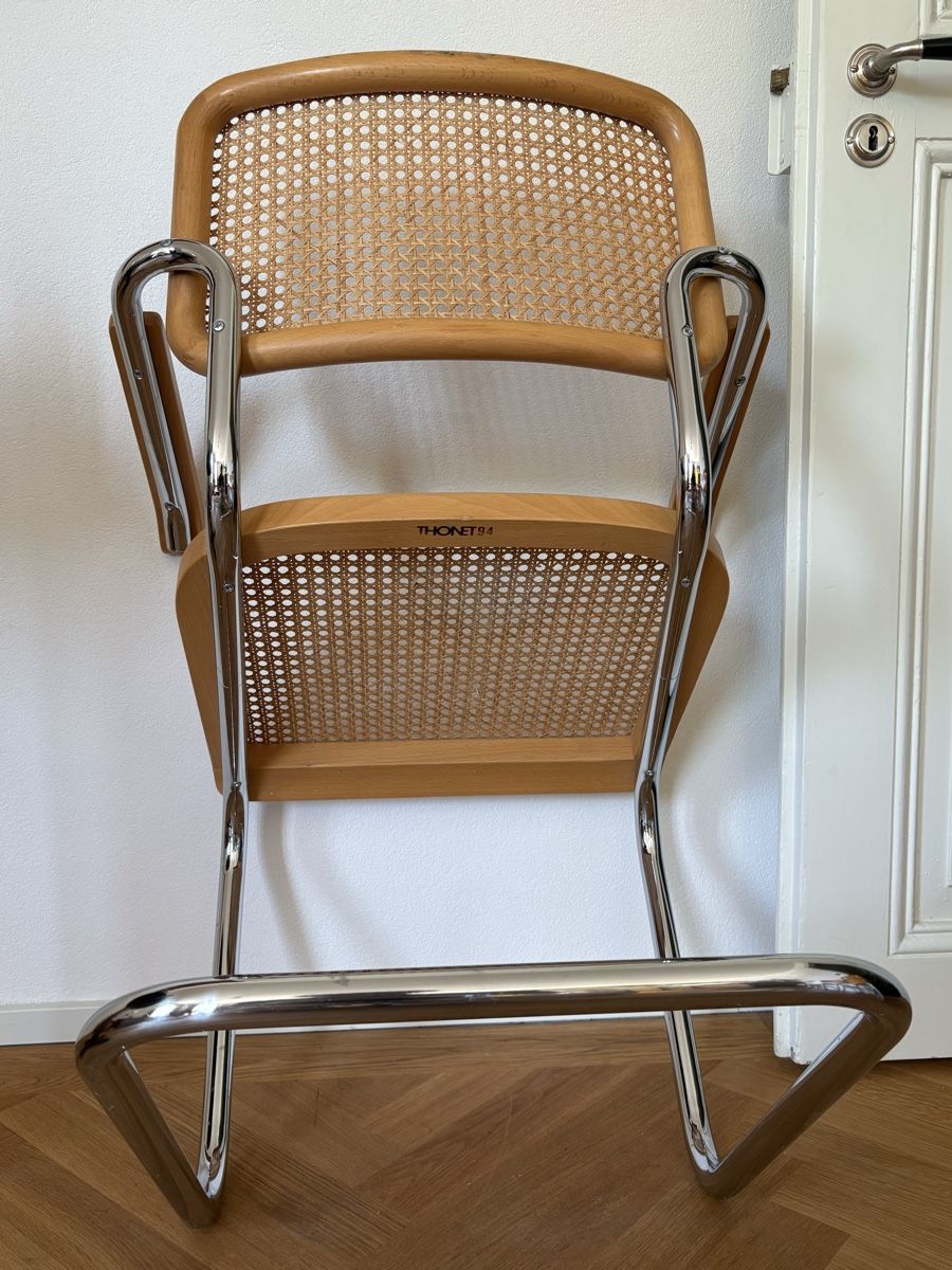 Breuer Stühle: Original Thonet S64, Marcel Breuer  – Gebraucht aus Bern von Pet-zi 7
