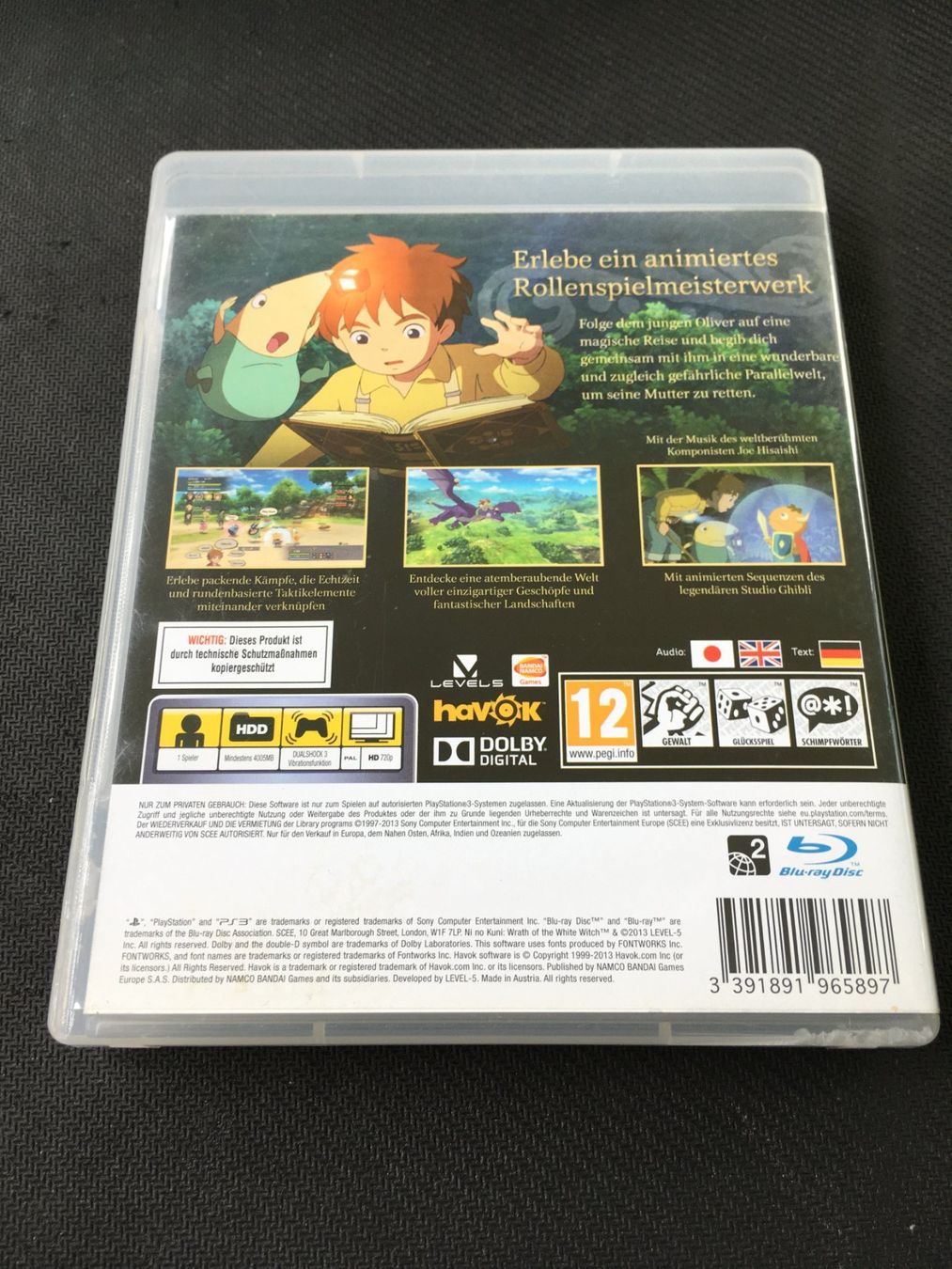 Sony Giochi: Ni No Kuni - Playstation 3 / PS3 – Usato da St.Gallen venduto da Punktchen01 1