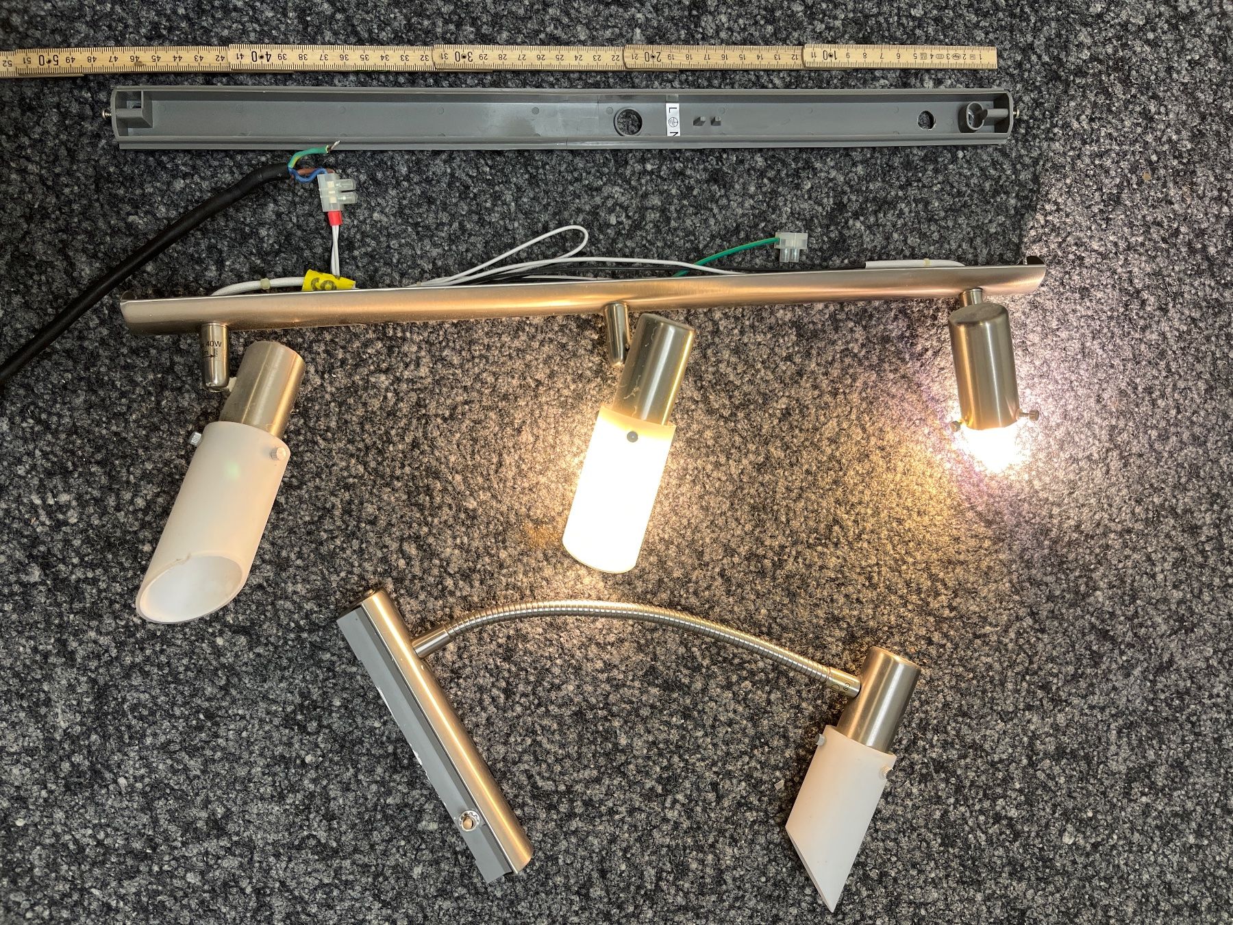 Lampen: Deckenlampe,  oder Wand-Leselampe – Gebraucht aus Uzwil von 1198348 1