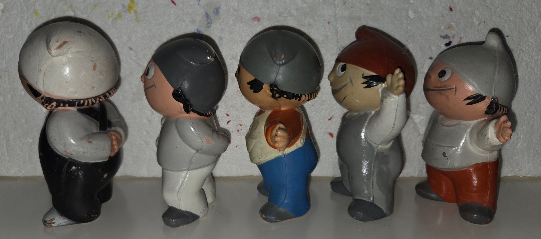 Statuette: 5 Mainzelmännchen ZDF – Usato da Gossau SG venduto da tenerife11 1
