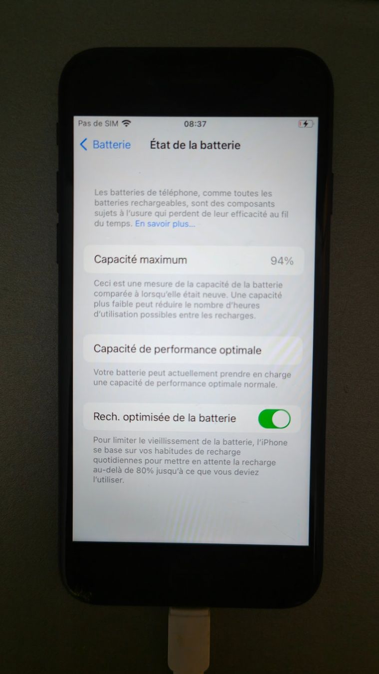 Apple Telefoni cellulari / Smartphones: iPhone 7 128Go noir en boîte avec accessoires – Usato da Lausanne venduto da LeConfiseur 5