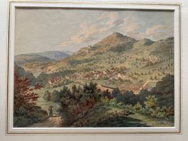 Aquarell 19. JH Galerie Hans Widmer St. Gallen