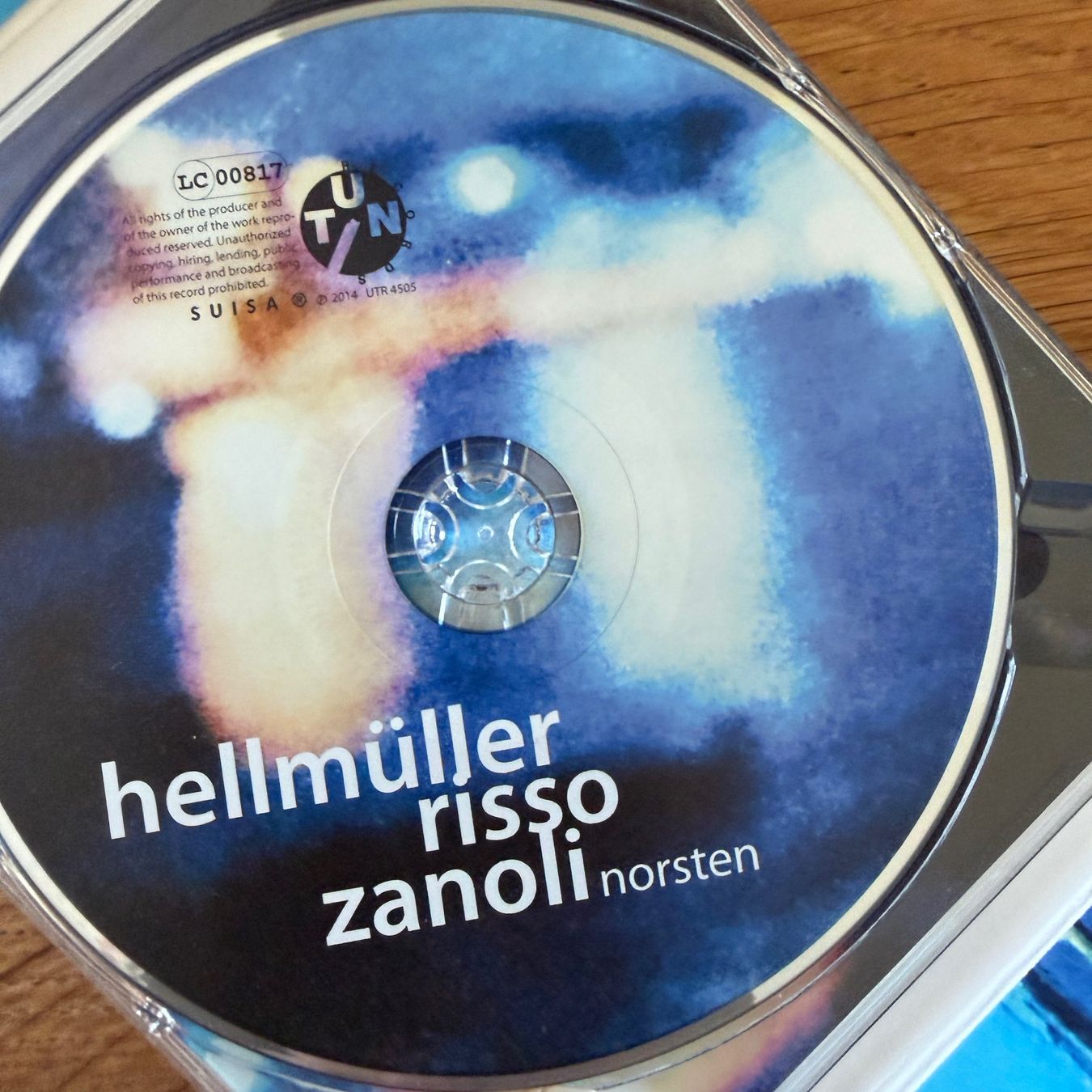 CDs: Hellmüller / Risso / Zanoli – Norsten (CD Unit Records) 2013 – Gebraucht aus Zug von Mirare9 4