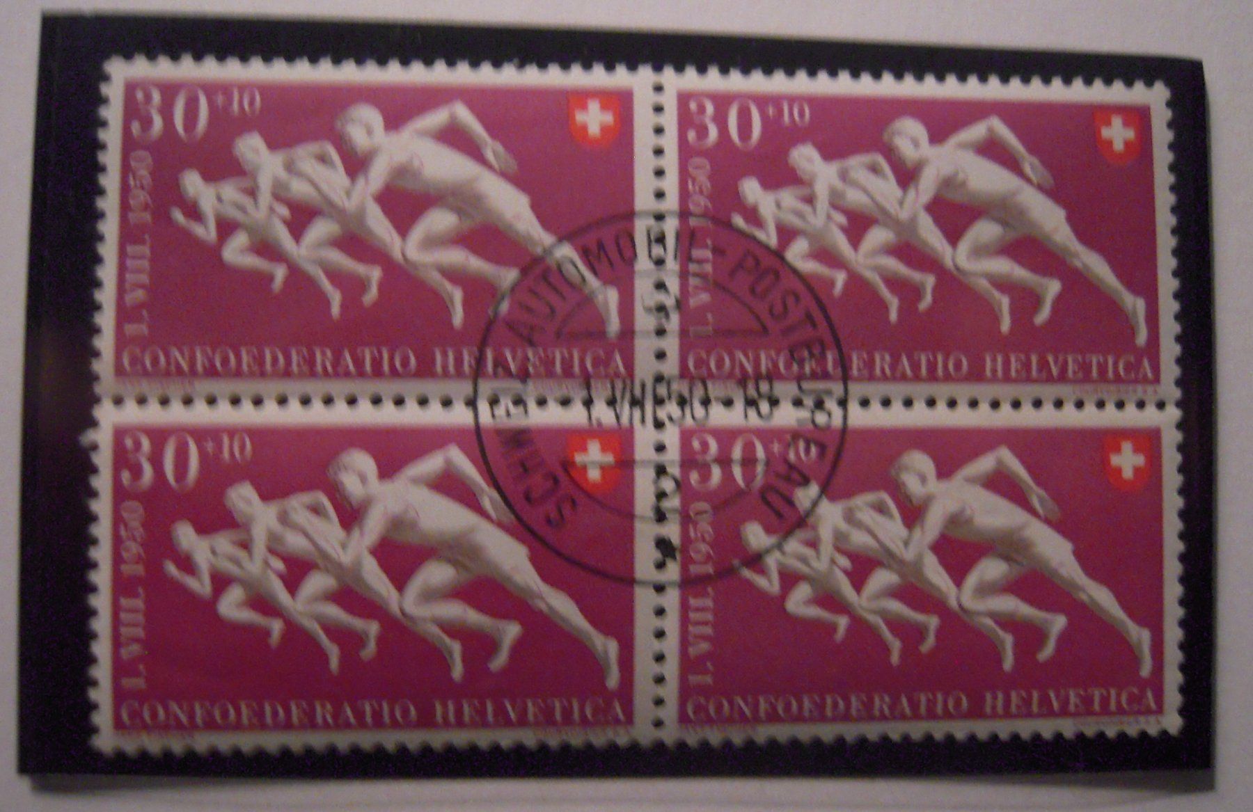 Tutti i francobolli: Pro Patria 1950 Nr. 49 VB gest. SAPB 1.8.50 – Usato da Stallikon venduto da Saentis2014