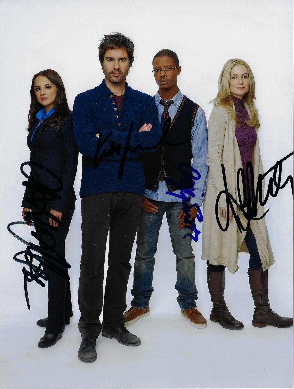 Autografi: Original Autogramm Cast Perception (Foto A4) – Usato da Ziefen venduto da Dancer99
