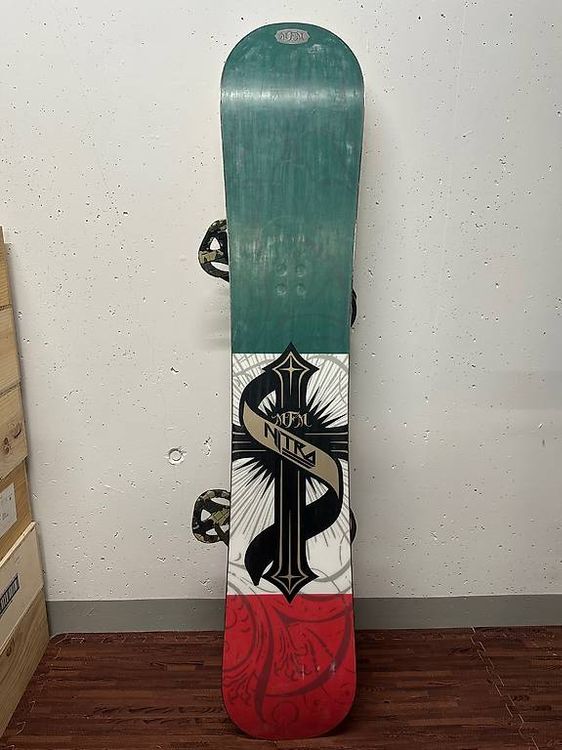 Snowboard von Nitro mit Burton Bindung 3