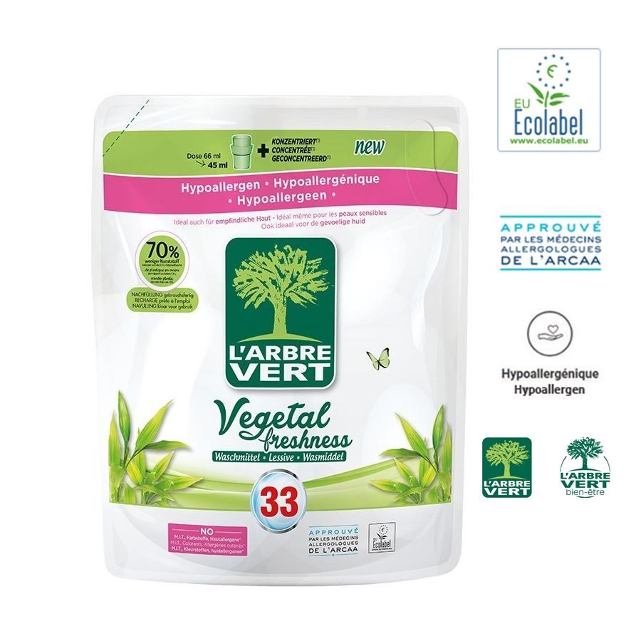 Pflegeprodukte: Öko Waschmittel Refil 1.5L Vegetal Fresh – Neu und originalverpackt aus Wettingen von Swala 1