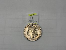 USA Morgan Dollar 1889-O 