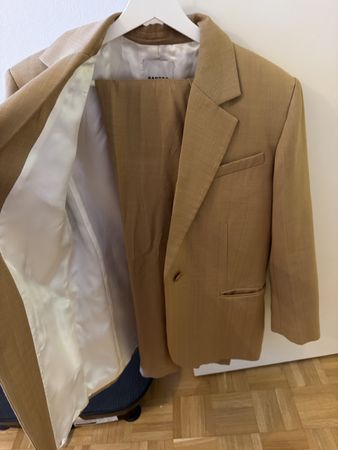 Tailleur Sandro 38 beige 