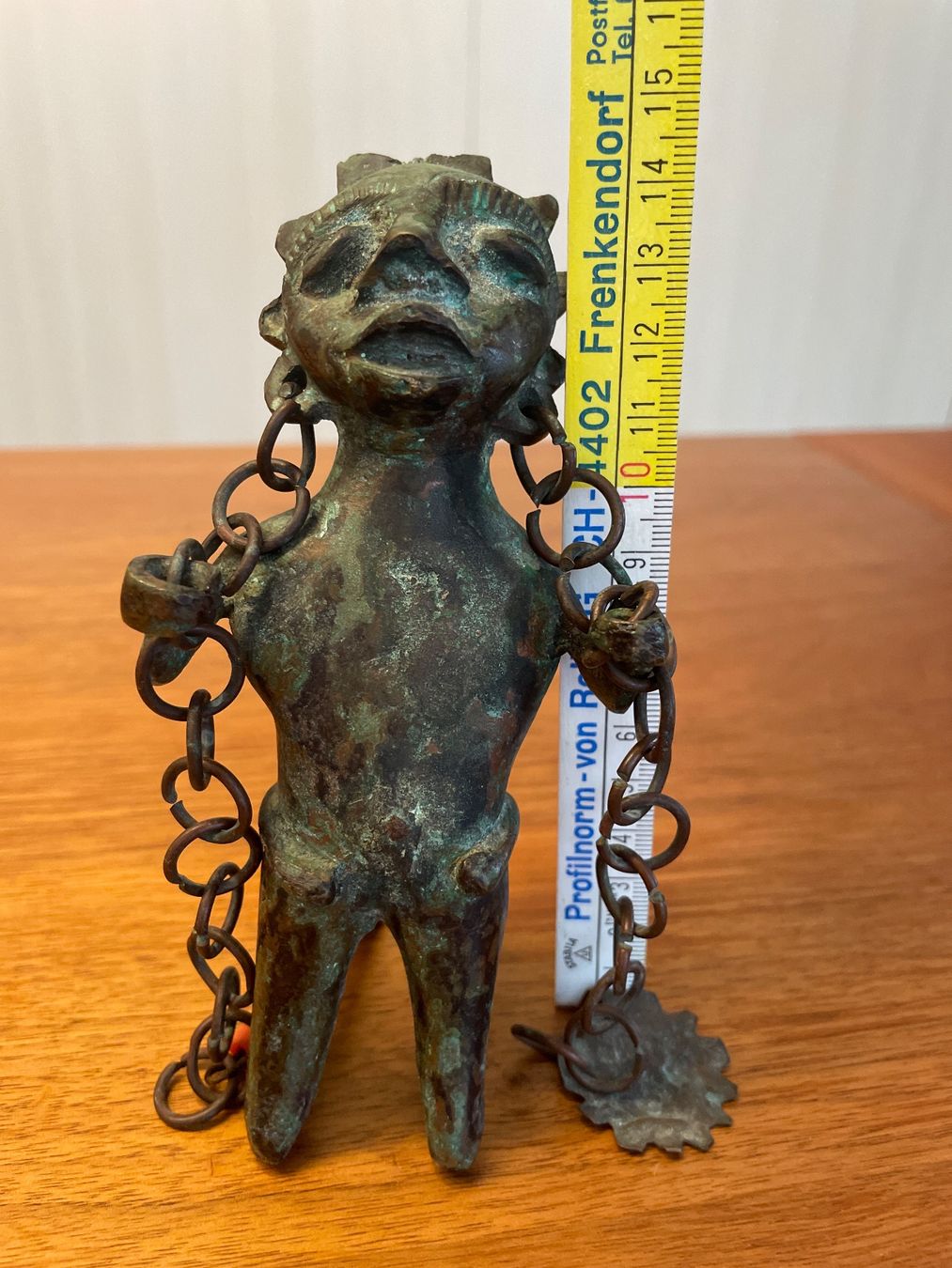 Skulpturen & Statuen: Antike Edan Ogboni Bronze Figur Yoruba Nigeria Afrika 14,5cm – Gebraucht aus Wettswil von mar_n62n 5