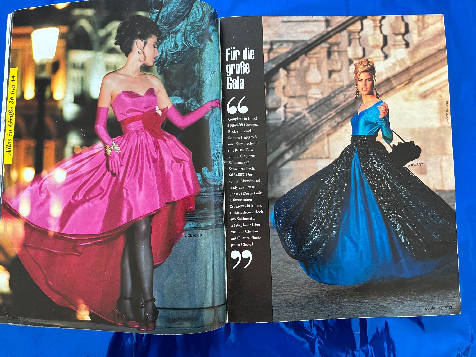 Schnittmuster: Burda spécial Abendmode 1992 Schnittmuster Design Nähen – Gebraucht aus Aarwangen von nemkin61 5