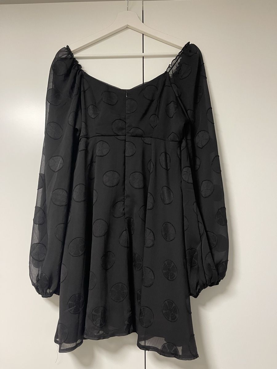 Vestiti: Schwarzes Missguided Kleid Gr. 36 Puffärmel – Nuovo (secondo la descrizione) da Wohlen AG venduto da abaci 1