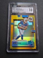 James Cook RC Press Pass Premium CGC 10 Buffalo Bills