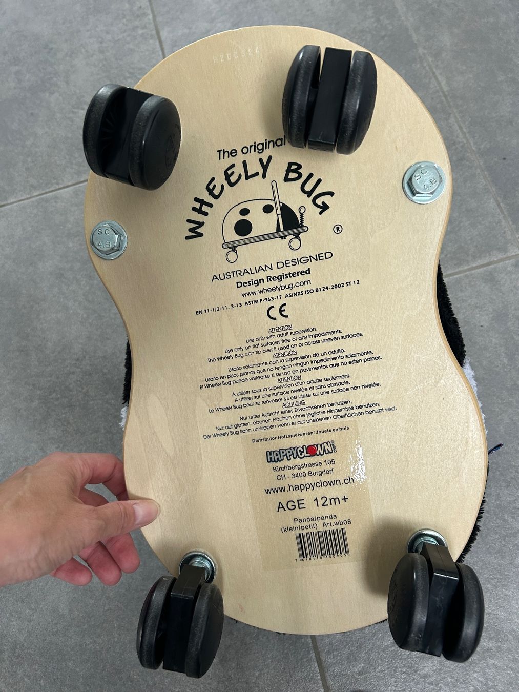 Fahrzeuge für Kinder: Wheely Bug Rutschauto Panda – Gebraucht aus Fällanden von Michelle86 1