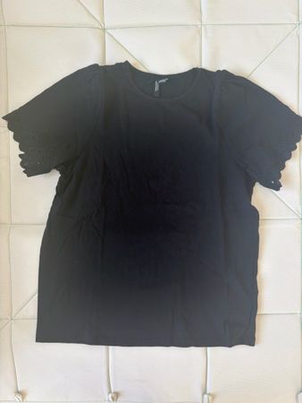 T-shirt noir Vero Moda , grossesse, taille XS,porté peu