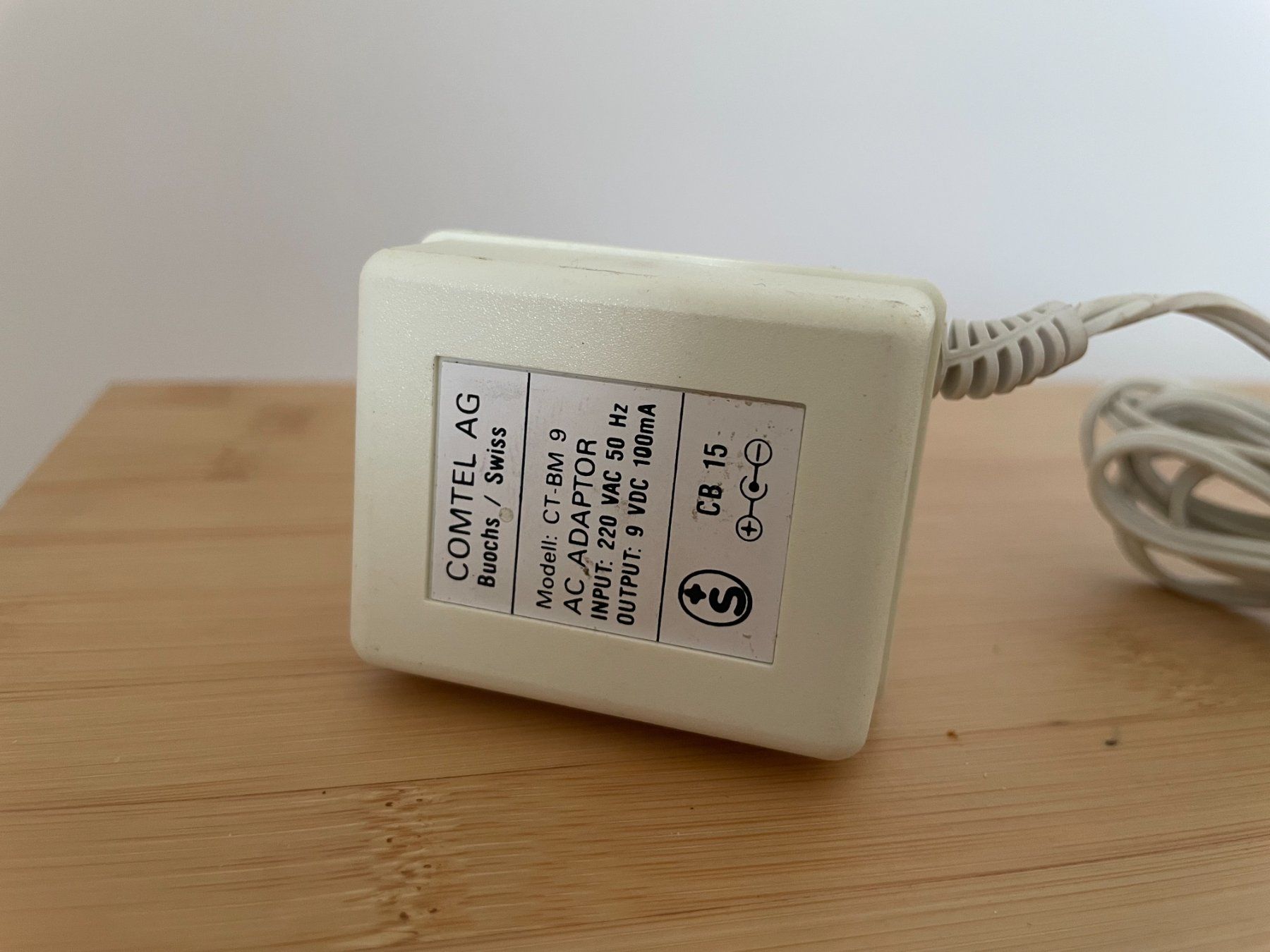 Ladegeräte: Chargeur / alimentation électrique CT-BM 9 9 V DC 100 mA CB – Gebraucht aus Petit Lancy von gil_hr6v