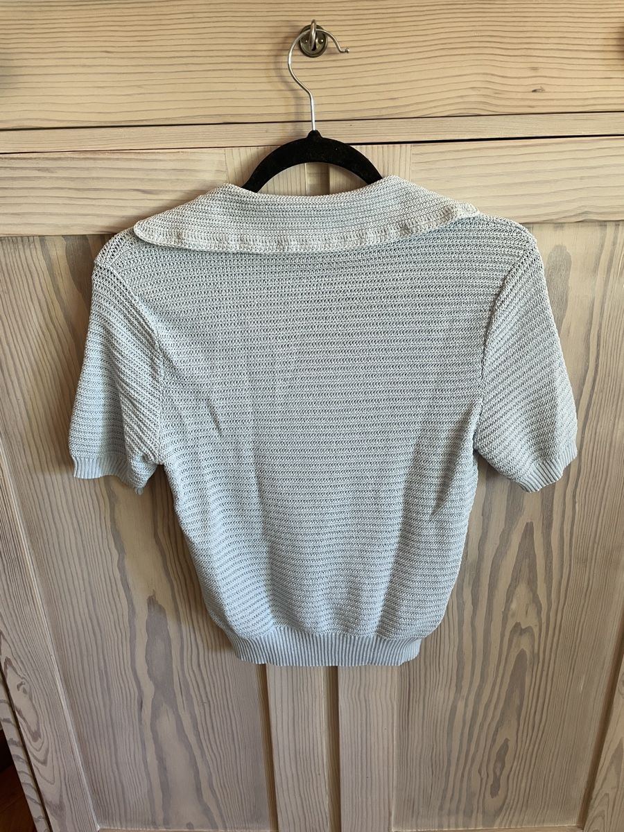 Pullover & Sweatshirts: Neu MO&Co. Kurzarm Pullover hellblau Grösse S neu – Neu und originalverpackt aus Basel von non_vn79 1