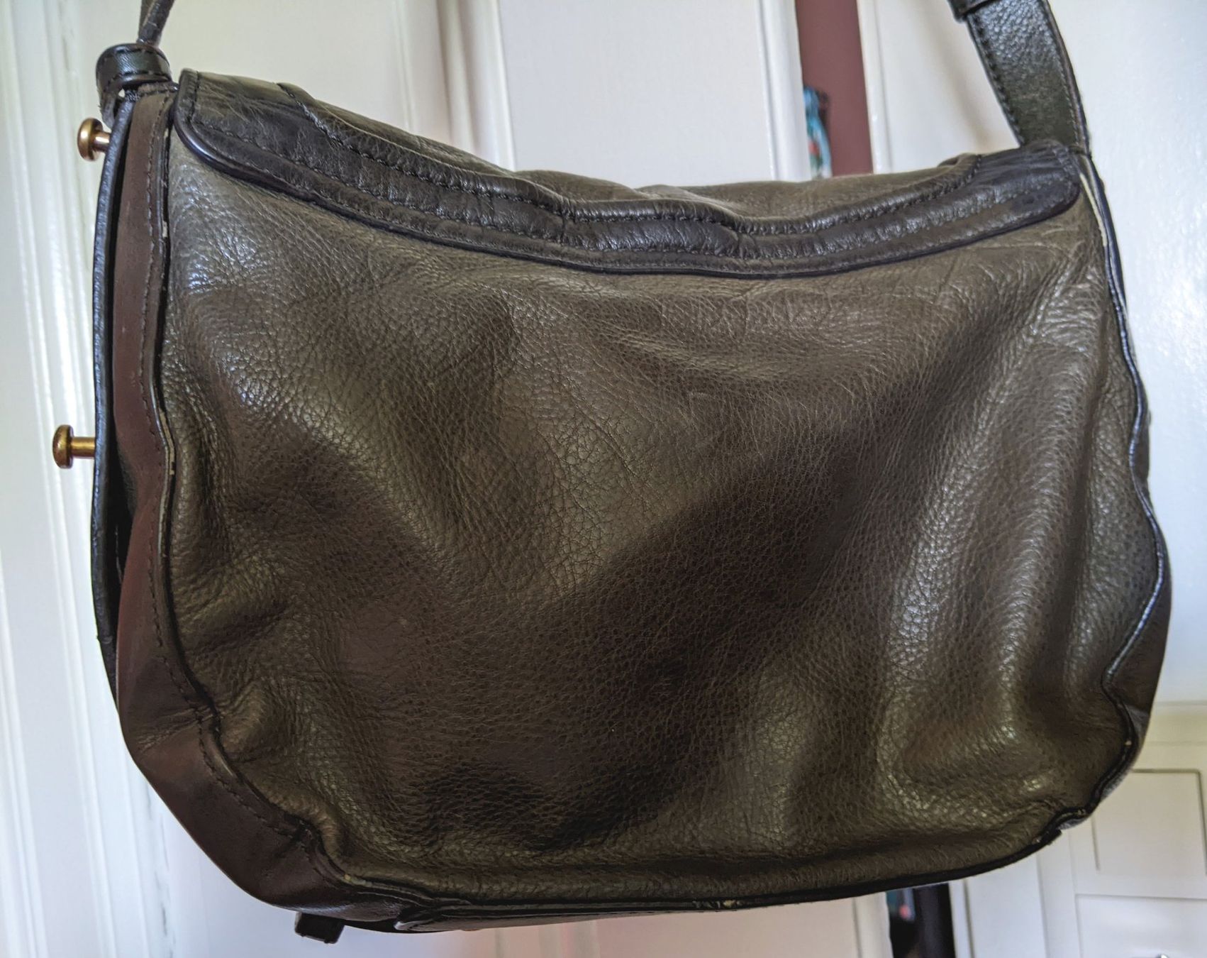 Marc Jacobs Borse da donna: MARC BY MARC JACOBS : Sac en cuir brun-vert – Usato da Petit-Lancy venduto da lilycerise 2