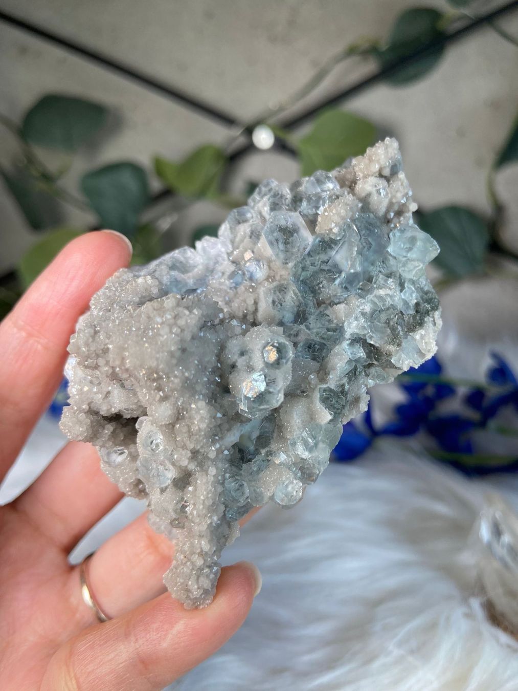 Edelsteine: Grüner Fluorit – Gebraucht aus Neuheim von m.hald
