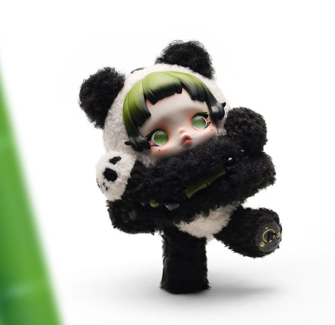 Pop Mart Statuette: Pop Mart Skullpanda Lazy Panda Plush Doll Pendant – Nuovo e nell'imballaggio originale da Glattbrugg venduto da arttoy.land 5