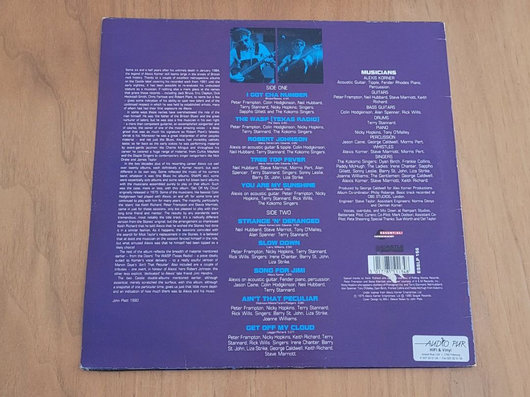 Schallplatten: LP  Alexis Korner – Gebraucht aus Martigny von MZ-67 1