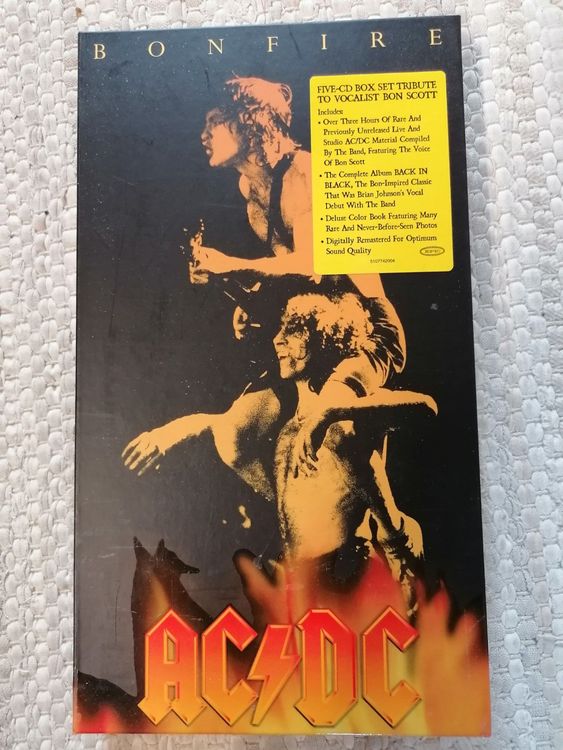 AC DC Bonfire 5 CD's neuwertig mit Texte (Gebraucht) in für CHF 11 ...