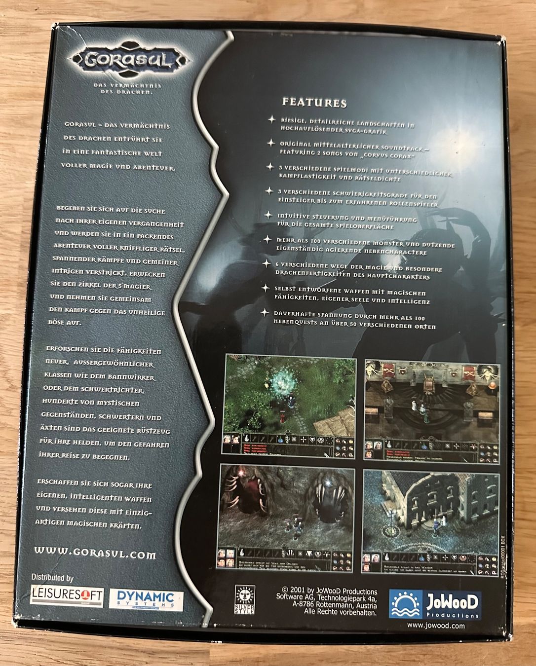 Jeux: Gorasul PC Big Box – D'occasion à Kestenholz par Inna09 1