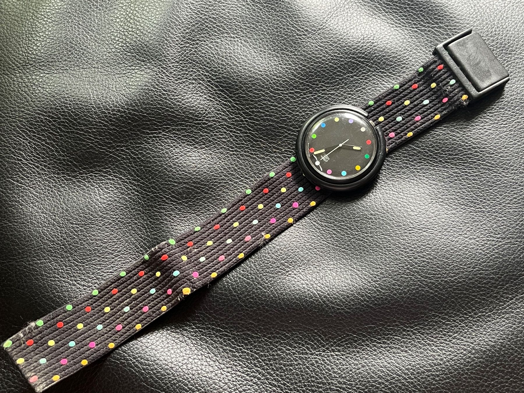 Swatch Orologi: Pop-Swatch Parade PWBB121 1989 – Usato da Zürich venduto da FV.vintage 1
