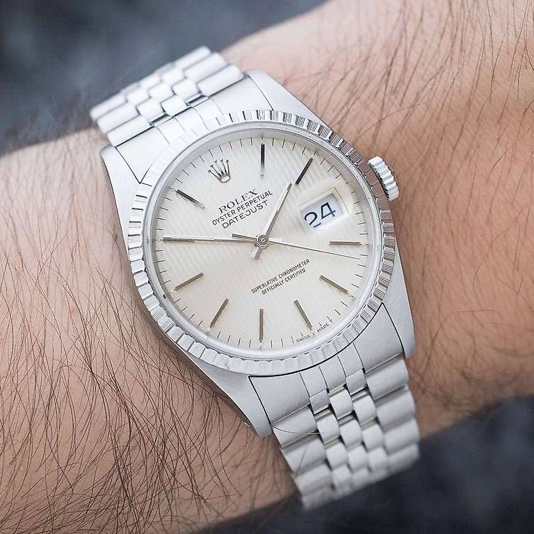 Uhren: Rolex Datejust, ref. 16220, circa 1990 – Gebraucht aus Lausanne von inf_dft9 1