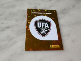 Panini Sticker FIFA Fussball WM 2026 Wappen Uzbekistan UZB 1