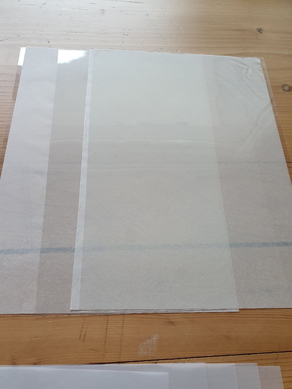 Papiere: Transparentpapier-Bögen – Neu und originalverpackt aus Steinach von Xamax18 6