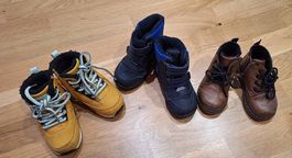 Kinder Winterstiefel + 2 Halbschuhe Gr. 20/21, super Zustand