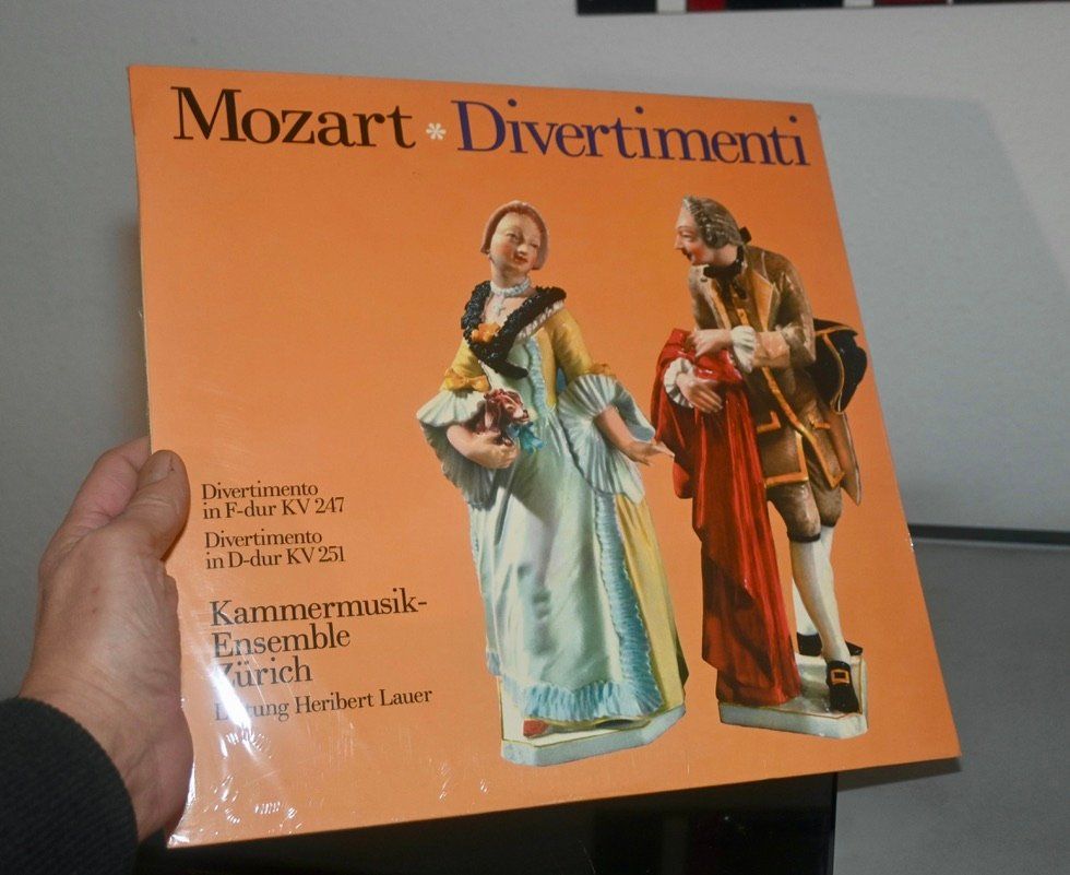 Dischi in vinile: NEU Mozart - Divertimenti NYFFENEGGER VERSIEGELT – Nuovo e nell'imballaggio originale da Pfaffhausen venduto da mono_rec