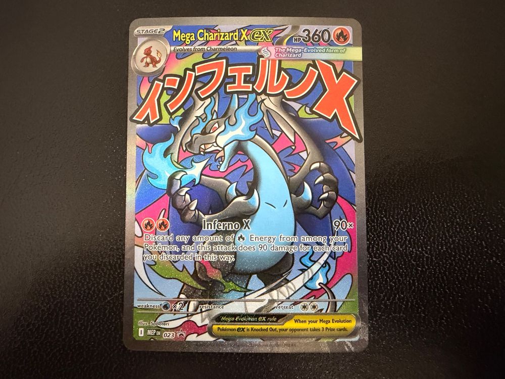 Mega Charizard X ex 023 Promo UPC NM EN (Neu (gemäss Beschreibung)) in ...