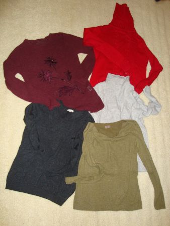 5 Pullis im Lot  Gr. M