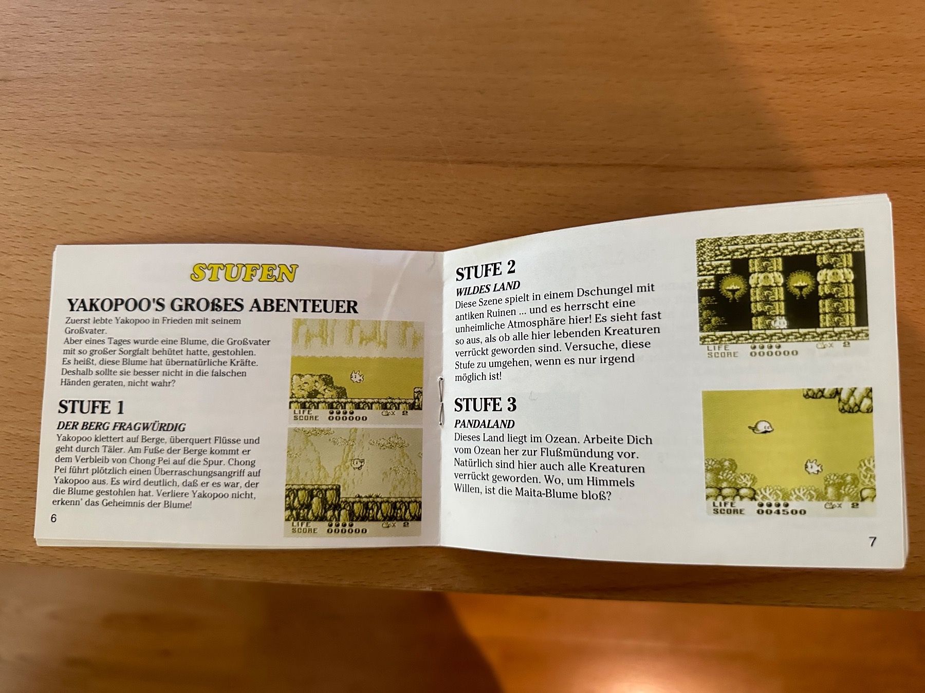 Nintendo Giochi: GameBoy Trip World Anleitung – Usato da Buch SH venduto da blouperx 2