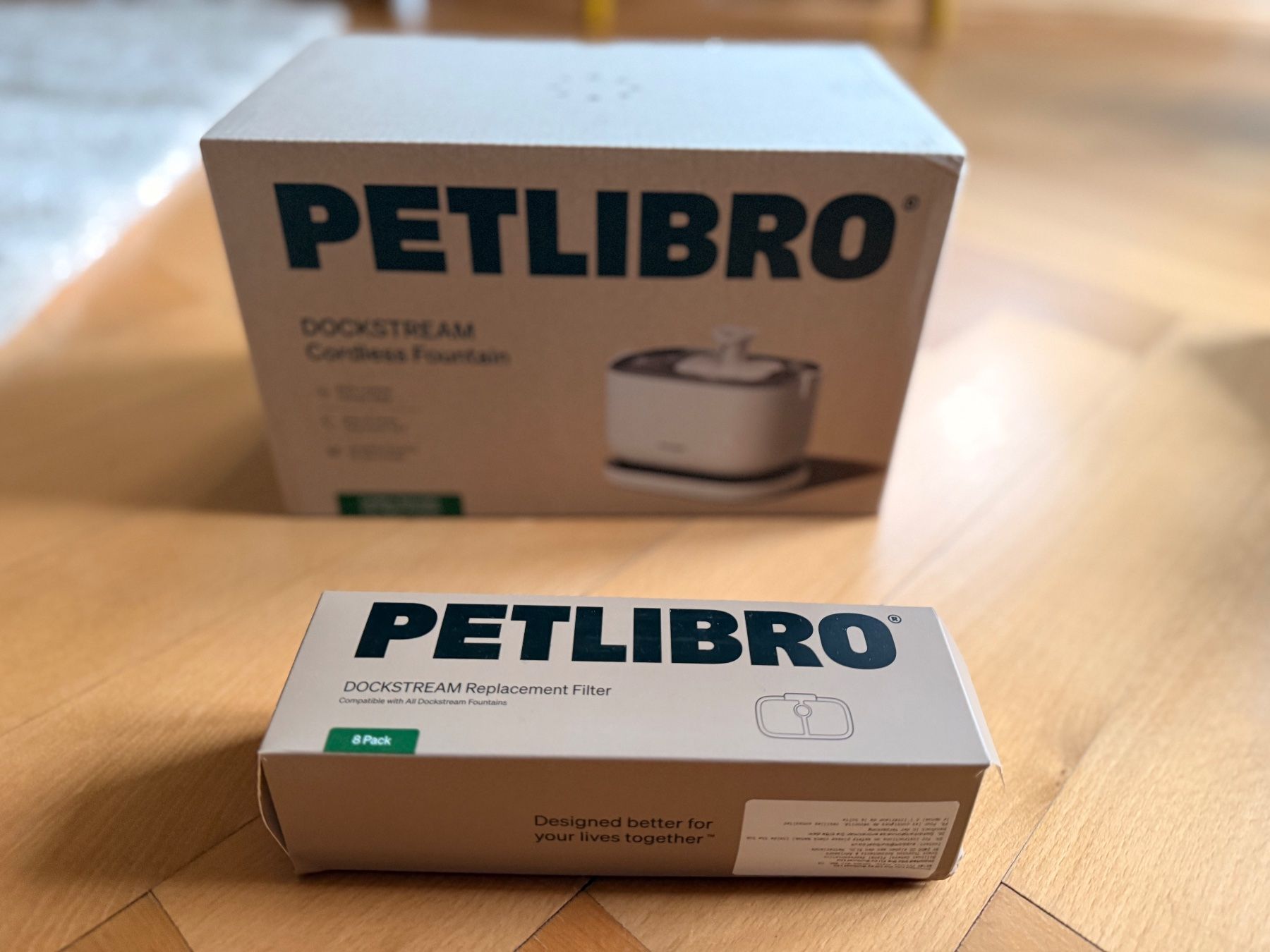 Stagni & Fontane ornamentali: PETLIBRO Dockstream Cordless Trinkbrunnen – Nuovo (secondo la descrizione) da Zürich venduto da Orestess