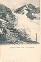Lauterbrunnen BE Jungfraubahn beim Eigergletscher Mönch AK