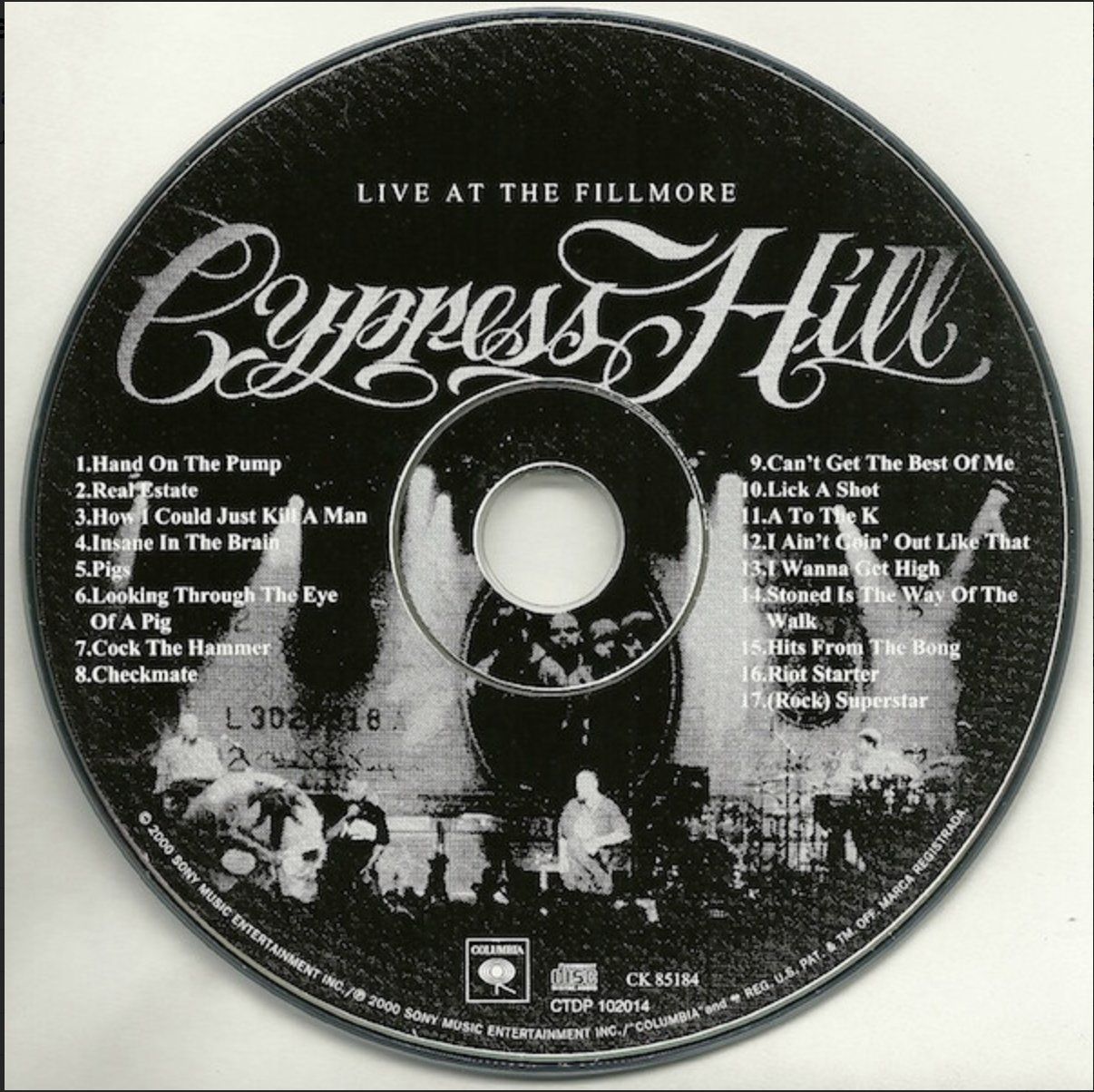 CD: Cypress Hill -  Live at the Fillmore – Usato da Brunnen venduto da Barfly5 2