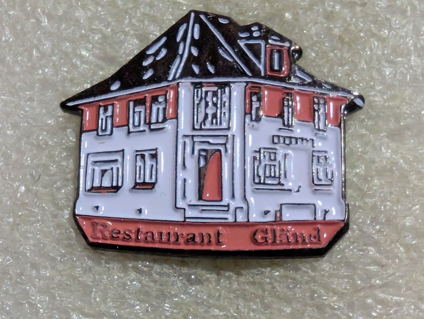 Placchette & Badge: Ansteckpin 209: Restaurant Gländ – Usato da Oppligen venduto da Pin-Fall-Shop